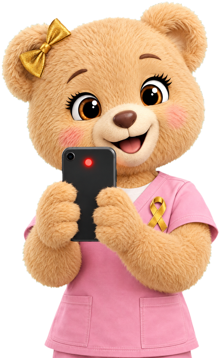 Stardust recording a video on a phone